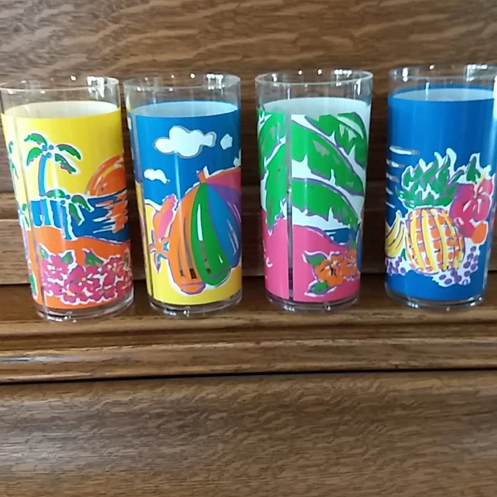 Hi-Ball Acrylic Glasses